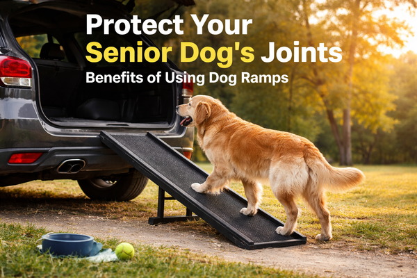 How Dog Ramps Protect Senior Dogs From Joint Stress and Mobility Decline