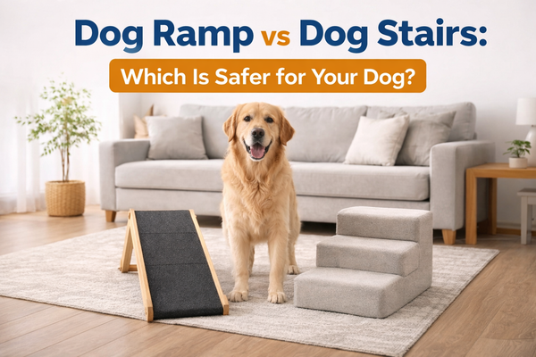 Dog Ramp vs Dog Stairs: Which Is Safer for Your Dog?