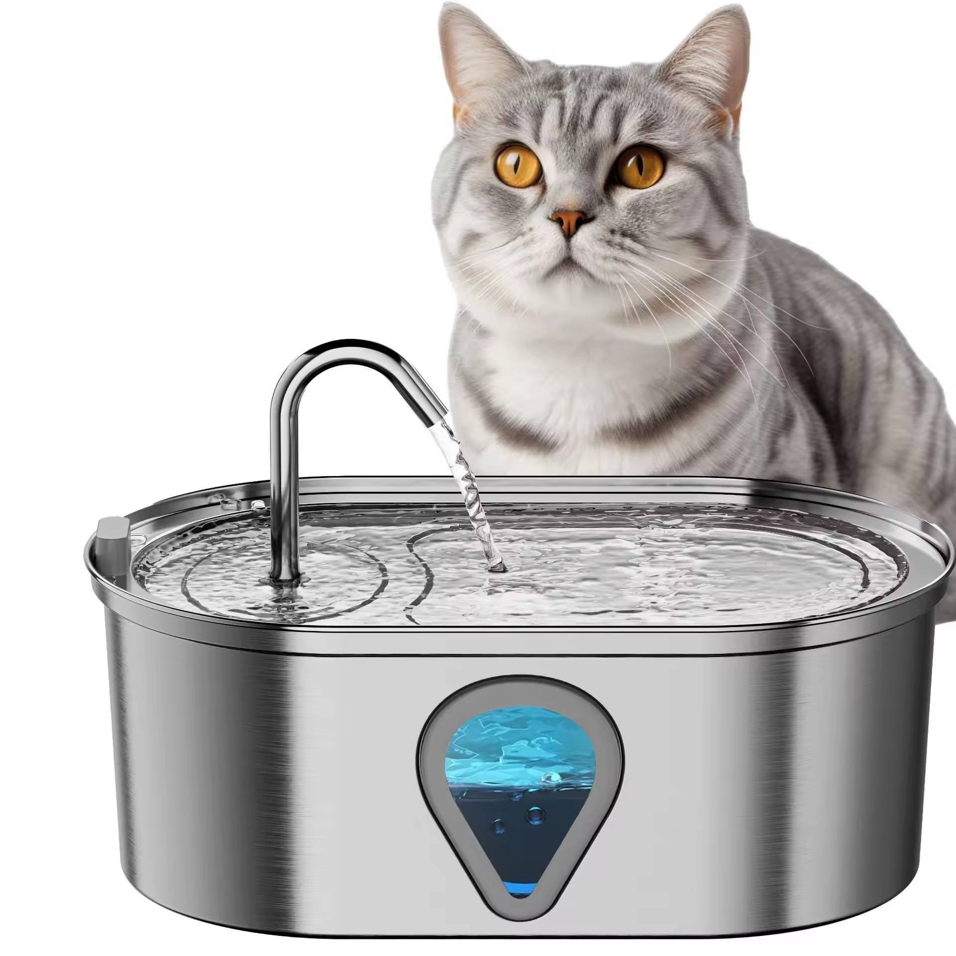 Distribuidor de água para animais de estimação de grande capacidade 3,5L font