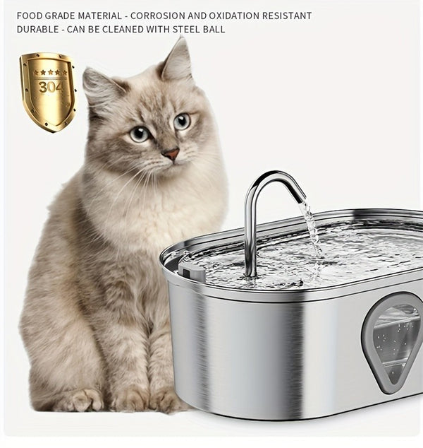 Distribuidor de água para animais de estimação de grande capacidade 3,5L font