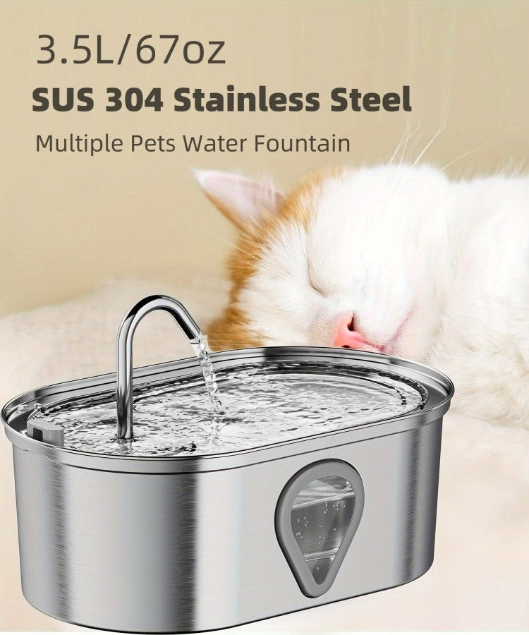 Distribuidor de água para animais de estimação de grande capacidade 3,5L font