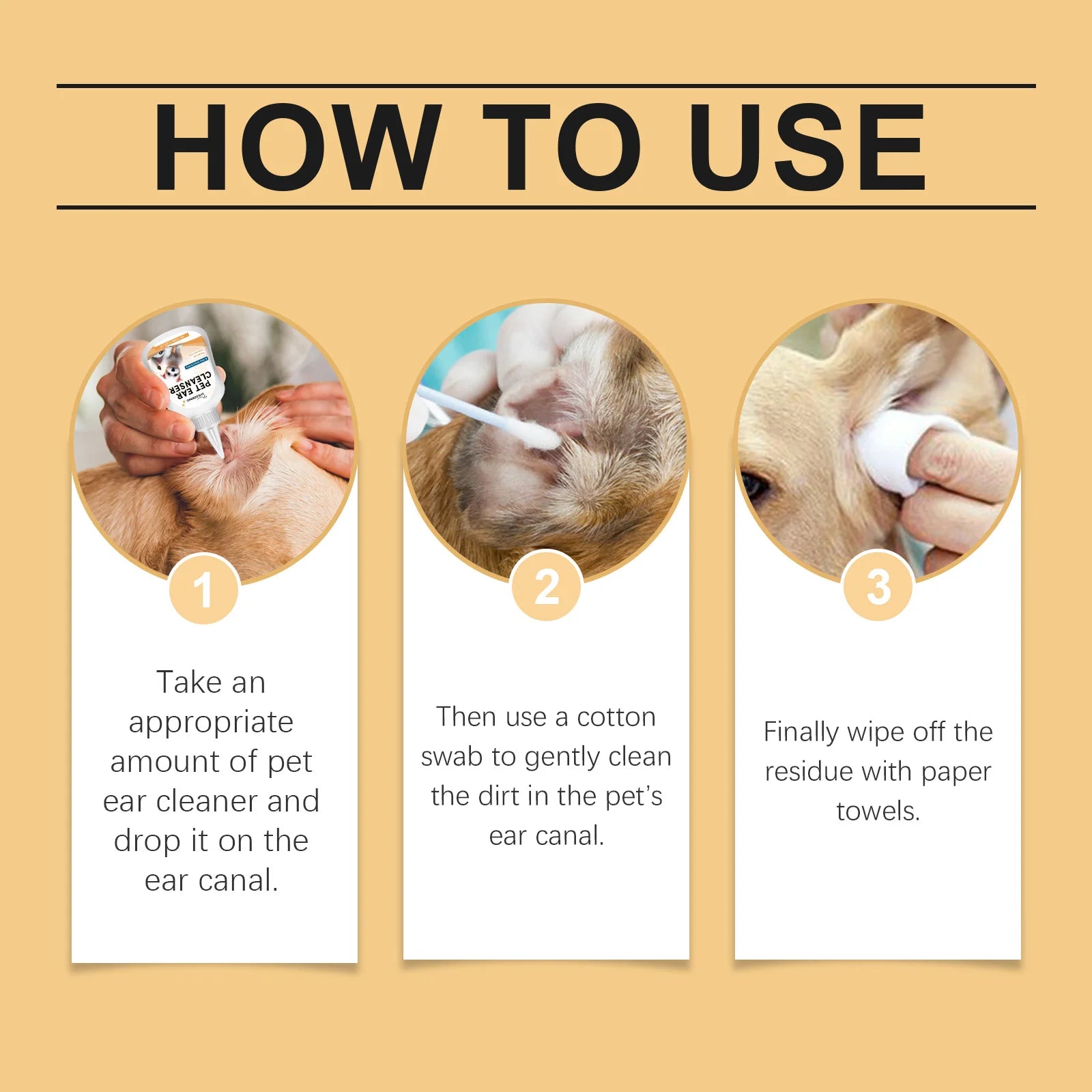 CalmEar™ Pet Ear Cleaning Solution