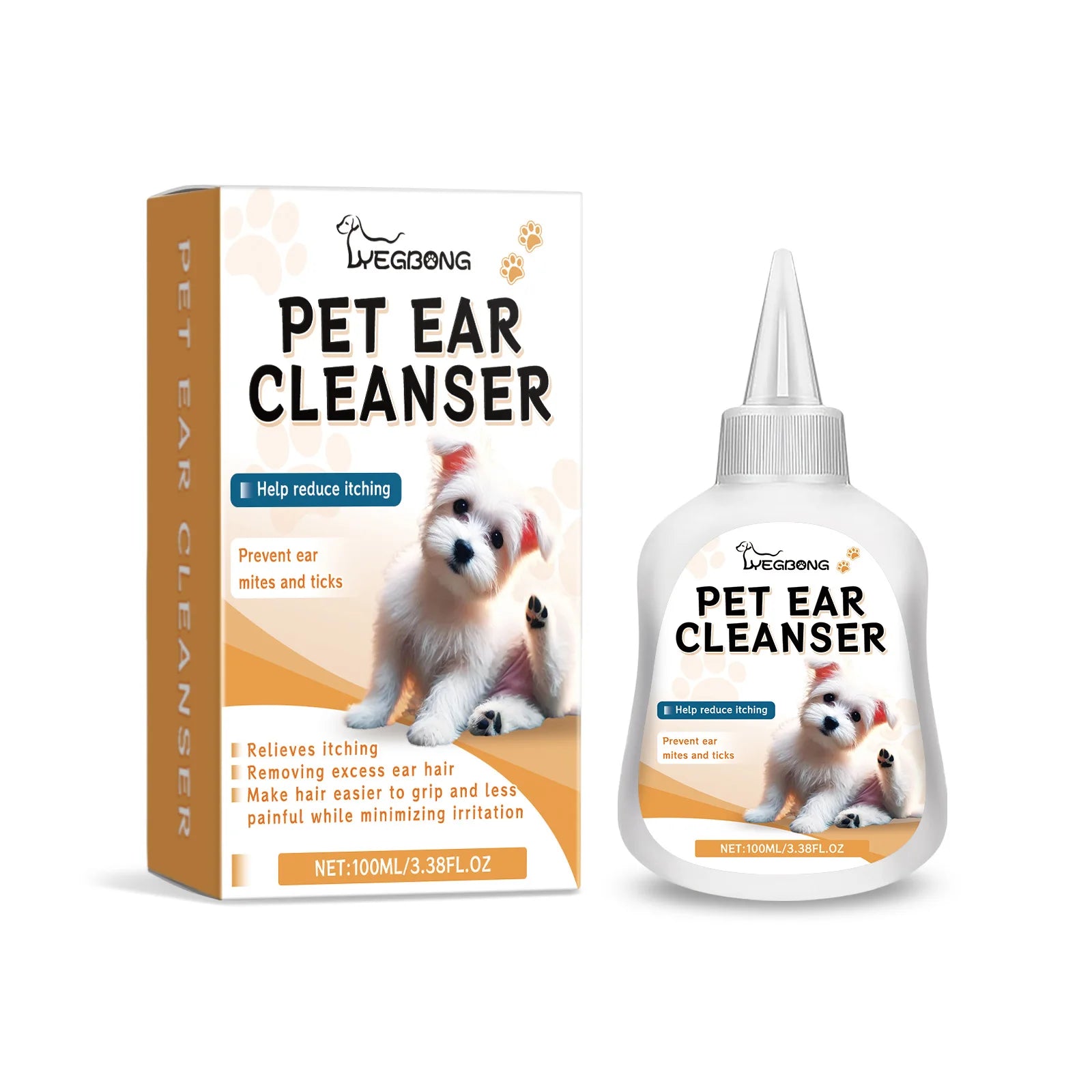 CalmEar™ Pet Ear Cleaning Solution