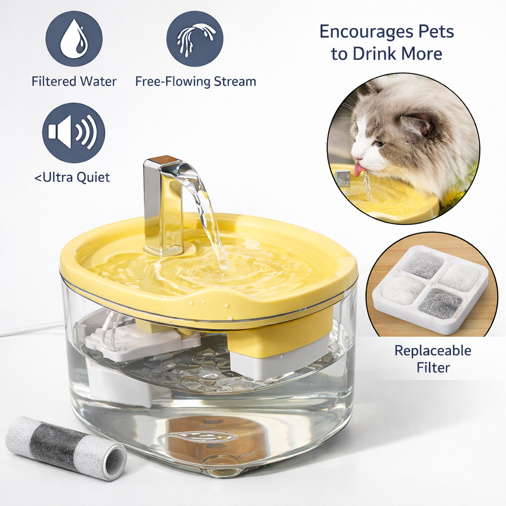 FlowPet™ Pet Water Fountain