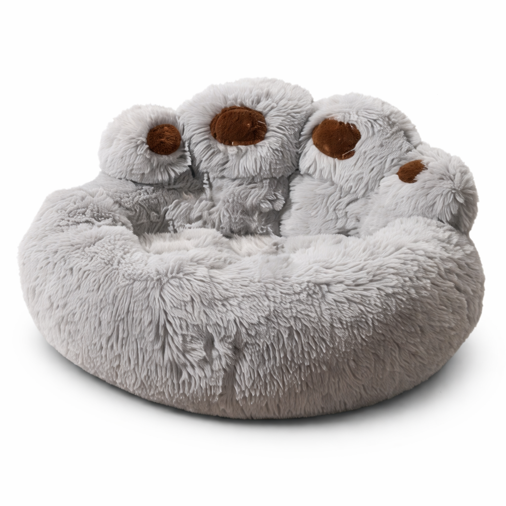 CalmPaw™ Calming Plush Pet Sofa Bed