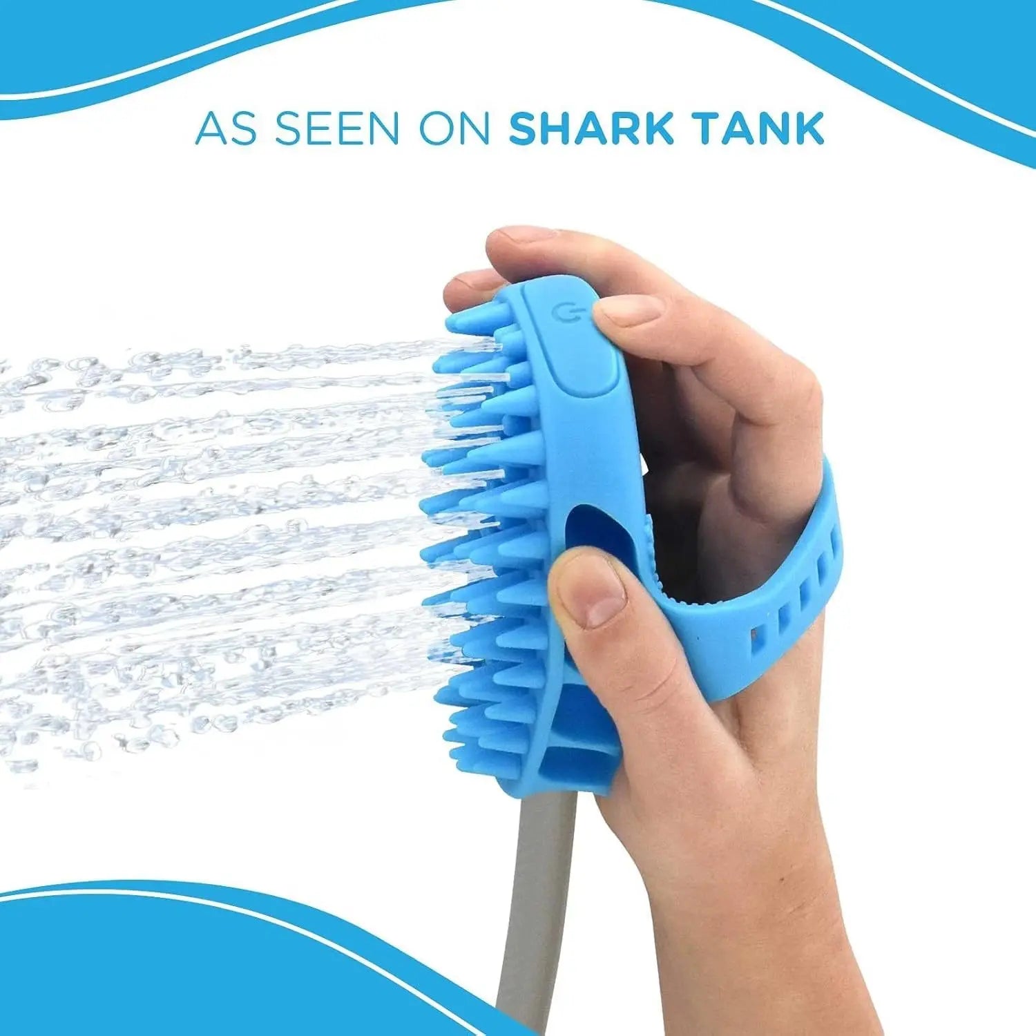 HydraWash™ Pet Bath Massage Brush