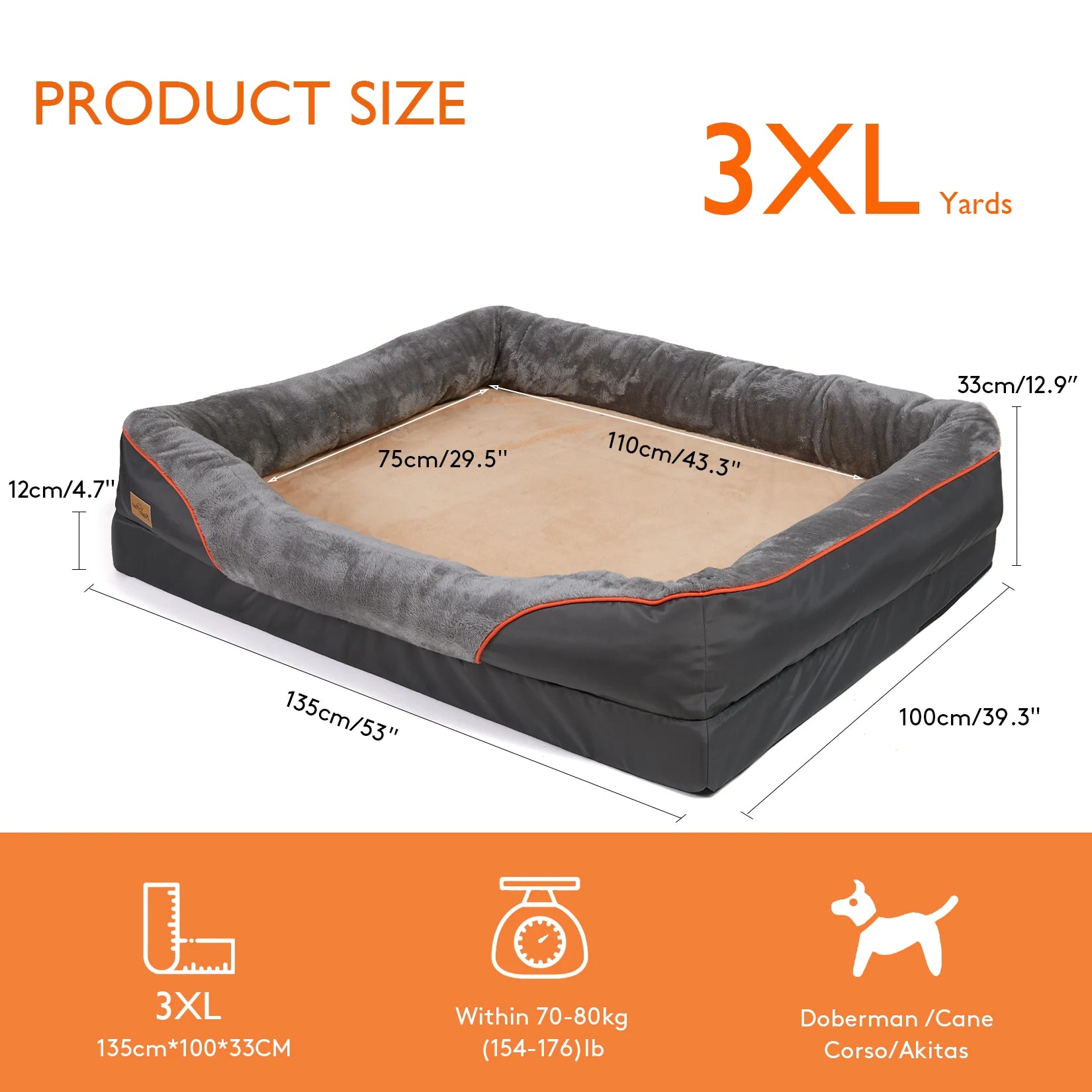 CloudRest™ Orthopedic Dog Bed