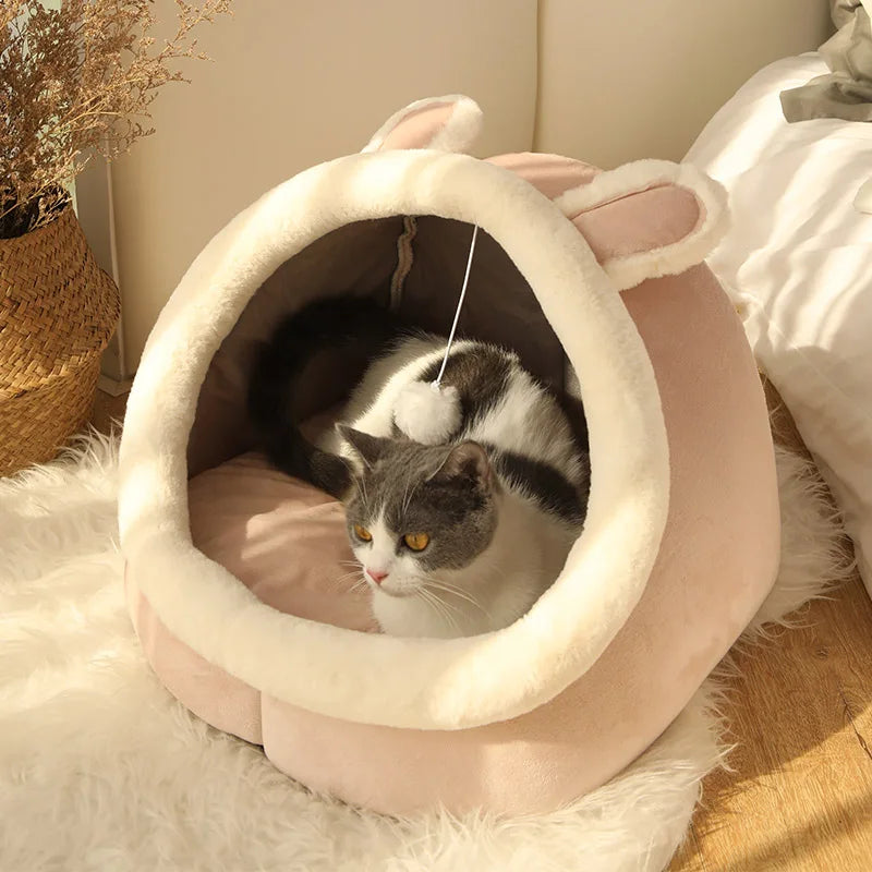 DreamCave™ Cozy Enclosed Cat Bed
