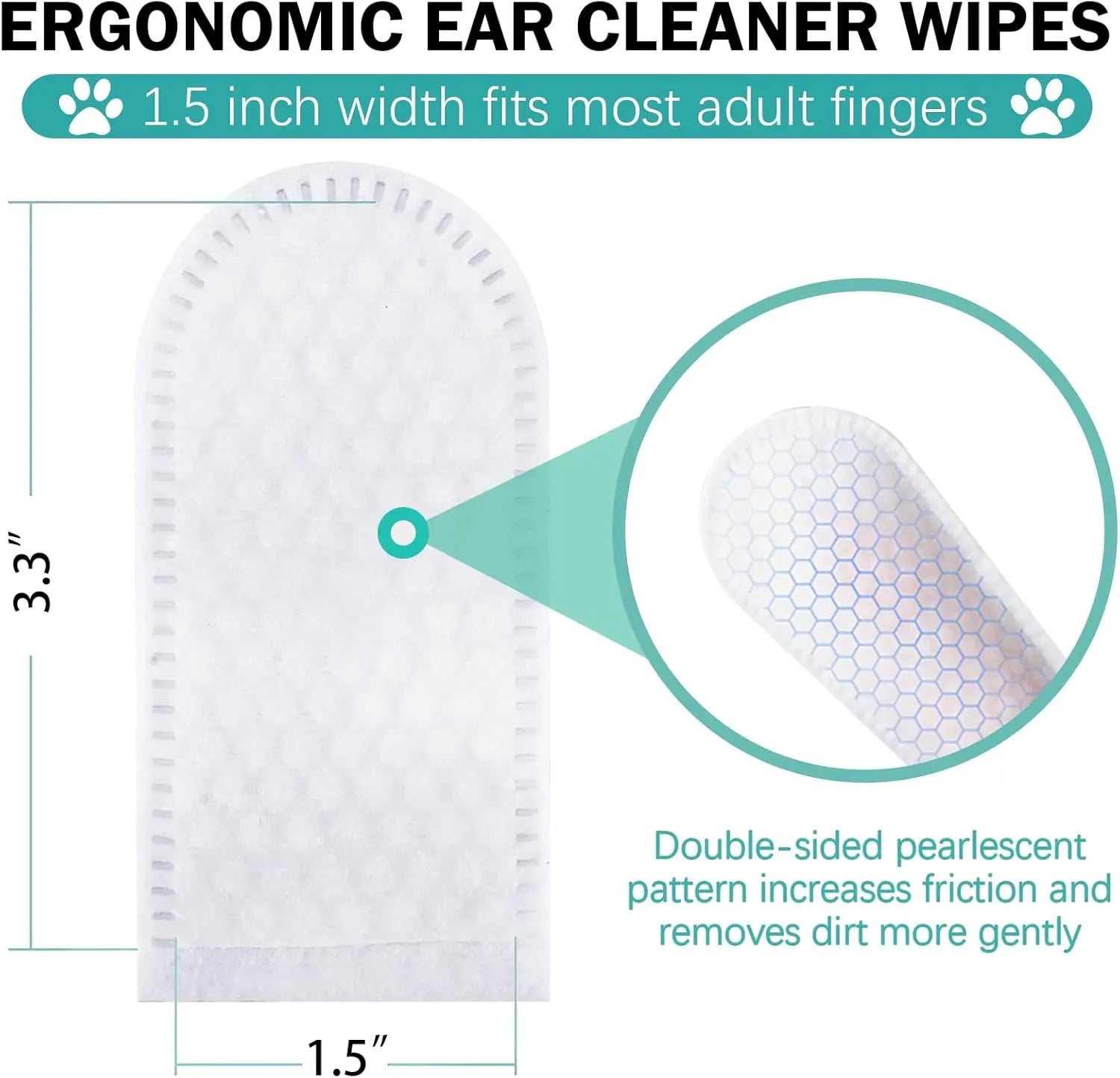 PureEar™ Pet Ear Cleaning Wipes