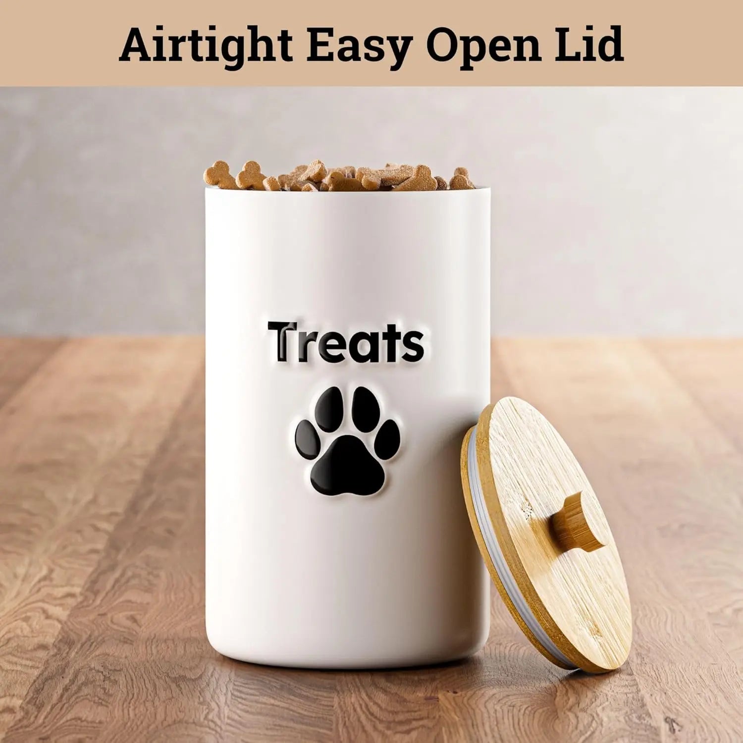 FreshSeal™ Ceramic Pet Treat Jar