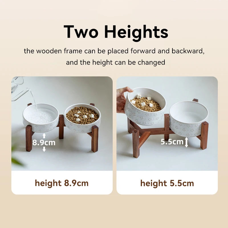 DualRise™ Elevated Dog Bowl Set