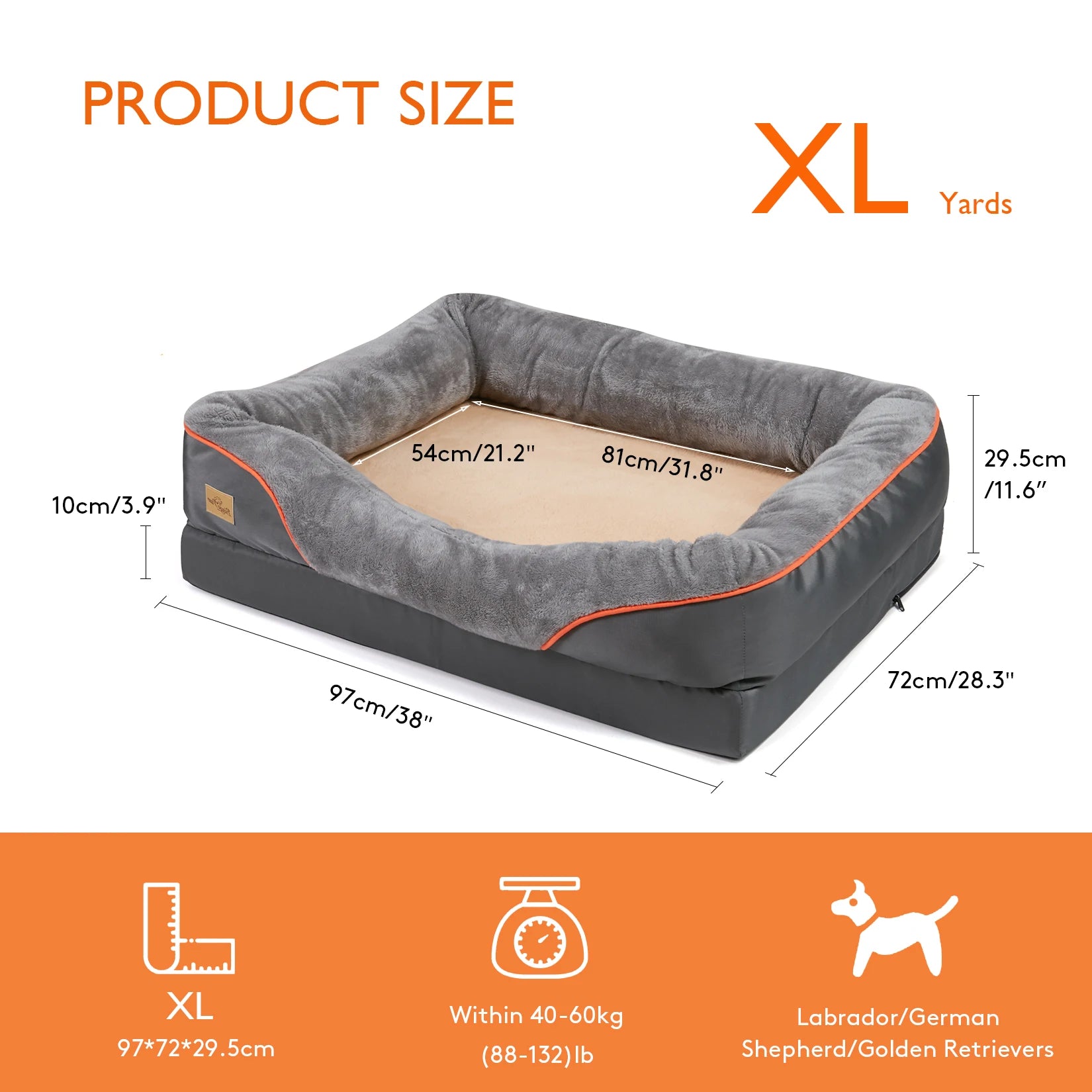 CloudRest™ Orthopedic Dog Bed