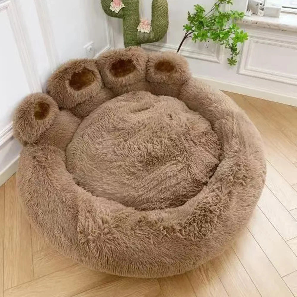 CalmPaw™ Calming Plush Pet Sofa Bed