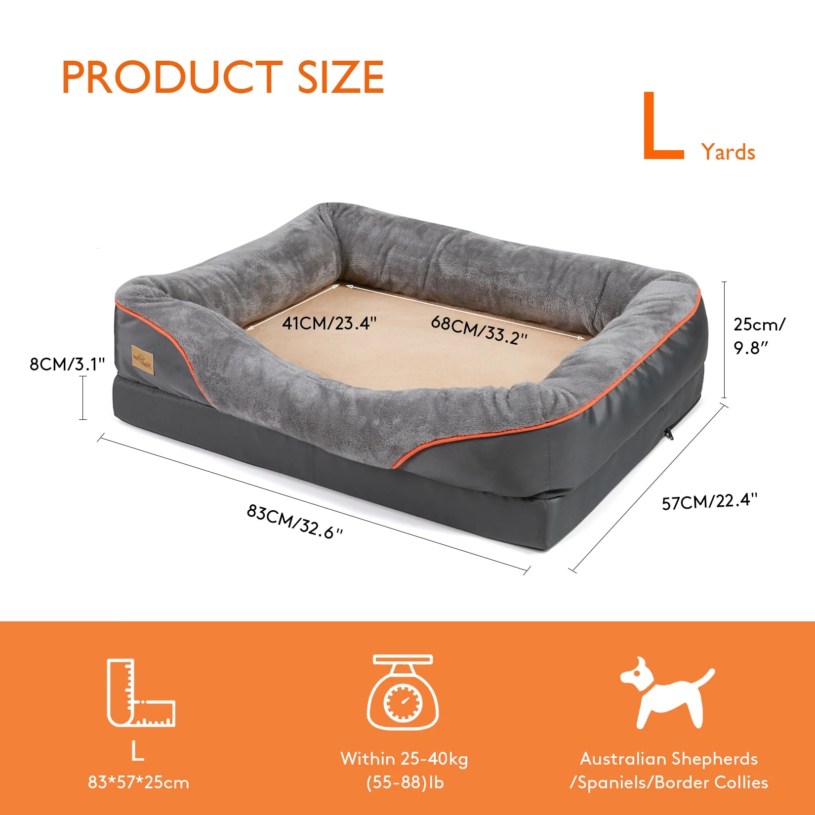 CloudRest™ Orthopedic Dog Bed