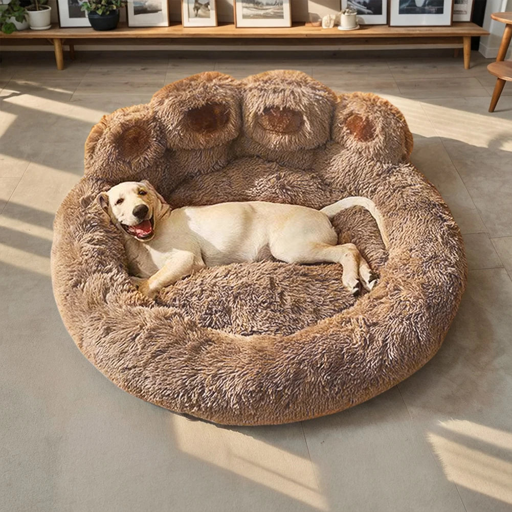 CalmPaw™ Calming Plush Pet Sofa Bed