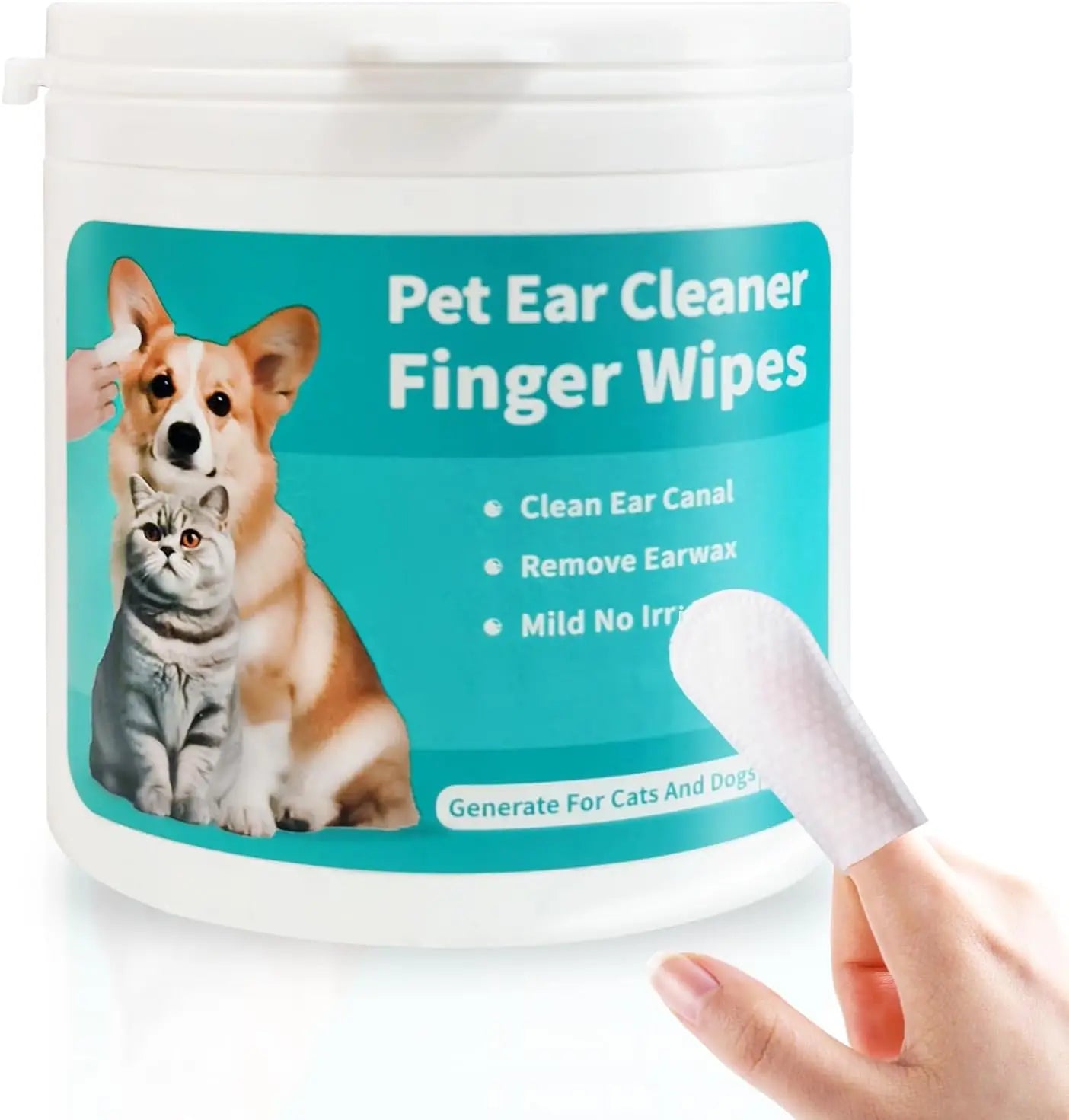 PureEar™ Pet Ear Cleaning Wipes