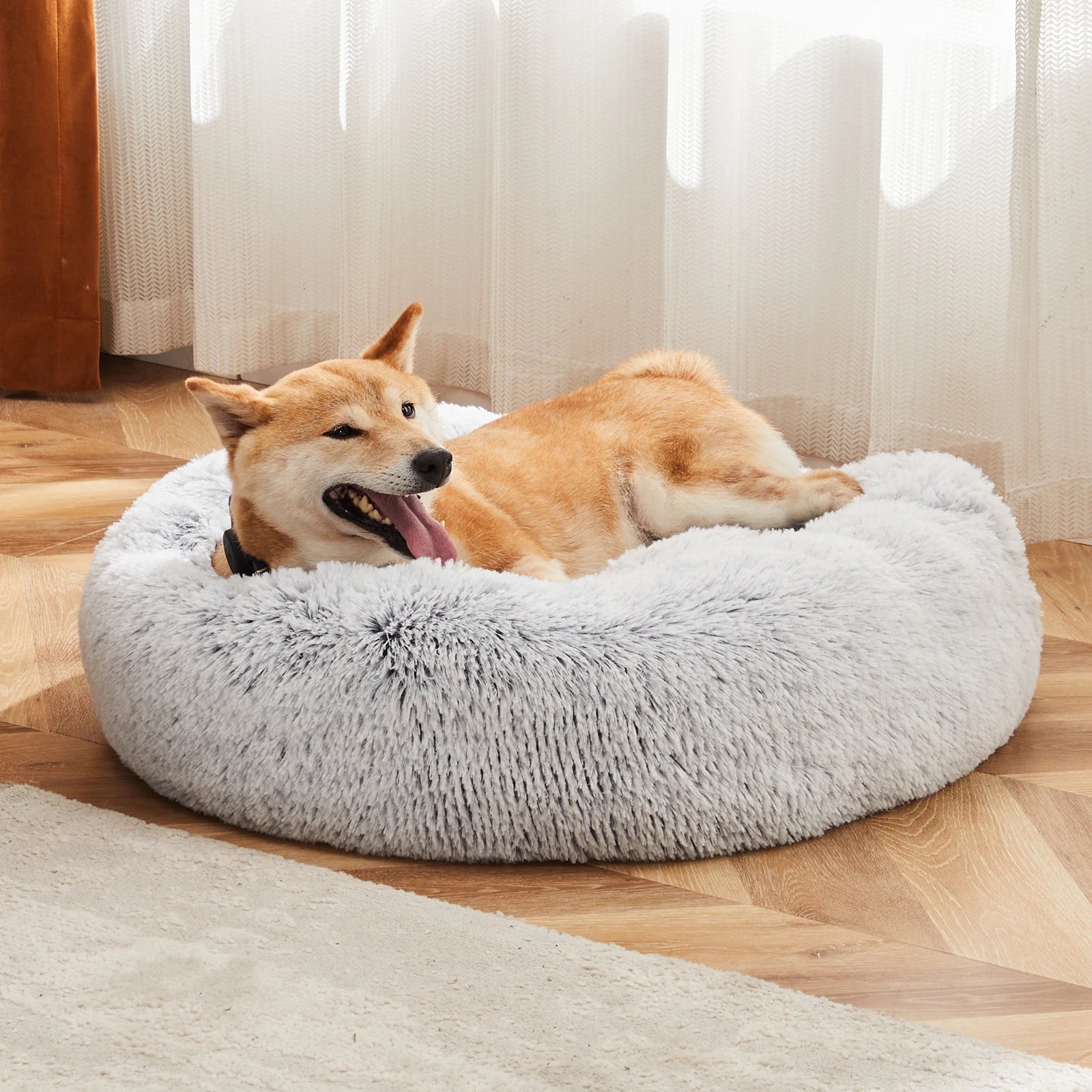 CloudRest™ Calming Plush Dog Bed