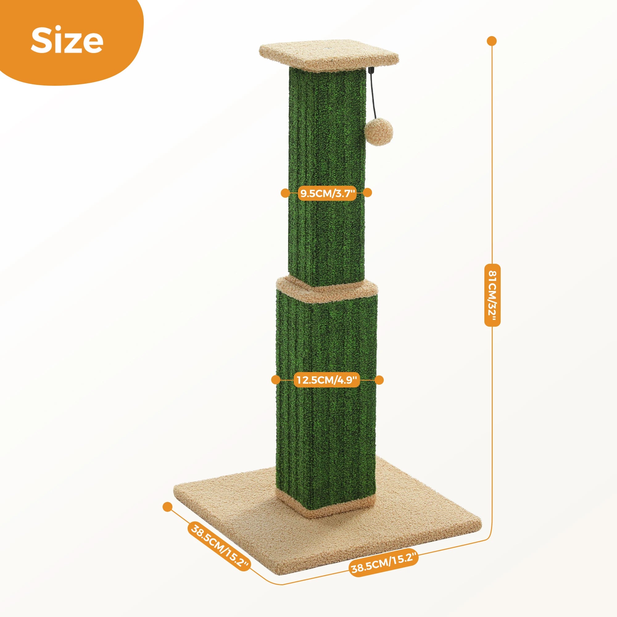 ClawTower™ Cat Scratching Post