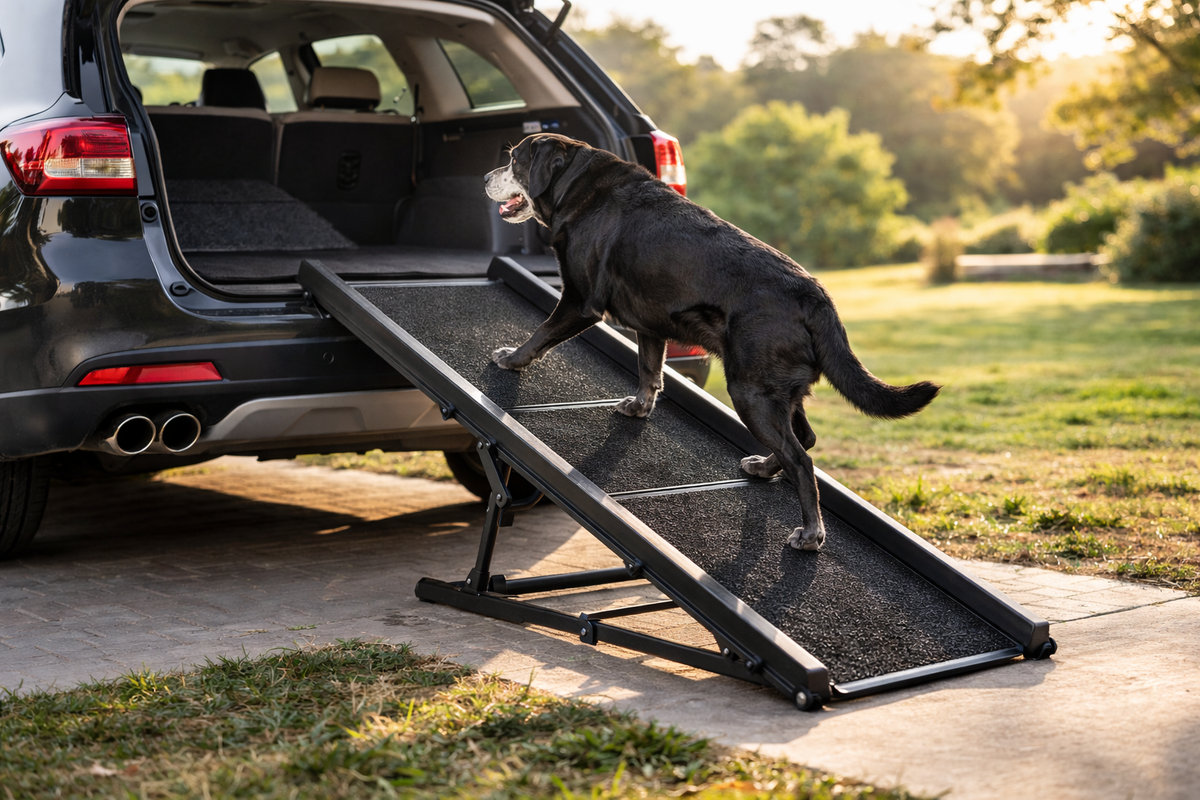 How Dog Ramps Reduce Joint Stress and Improve Stability