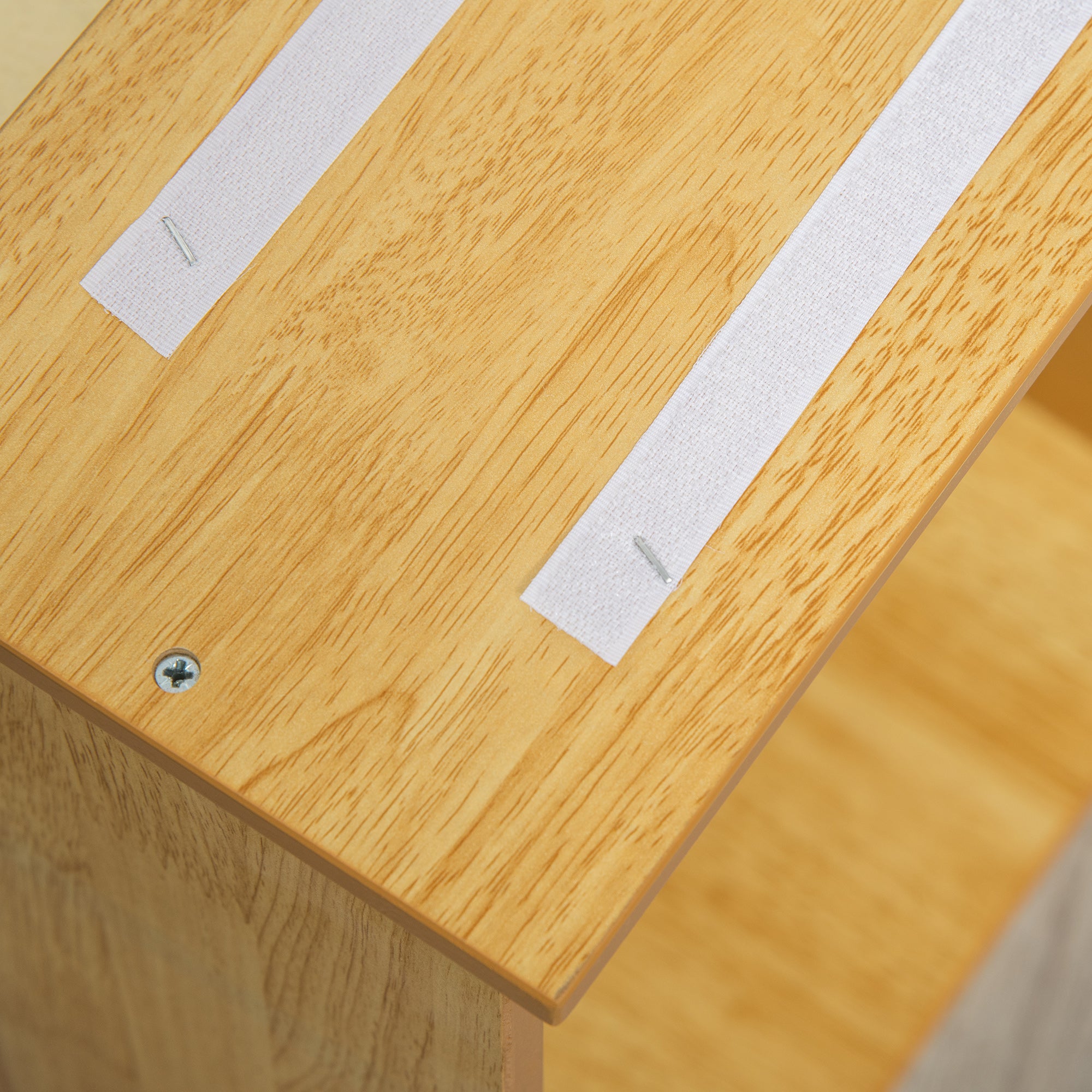 SoftStep™ 66 lbs 4-Step Pet Stairs with Removable Plush Cover – Natural