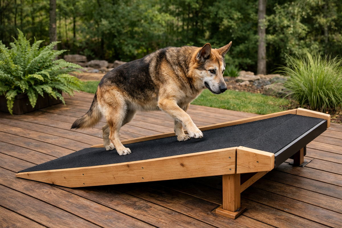 How Ramps Help Senior Dogs with Arthritis Move More Comfortably